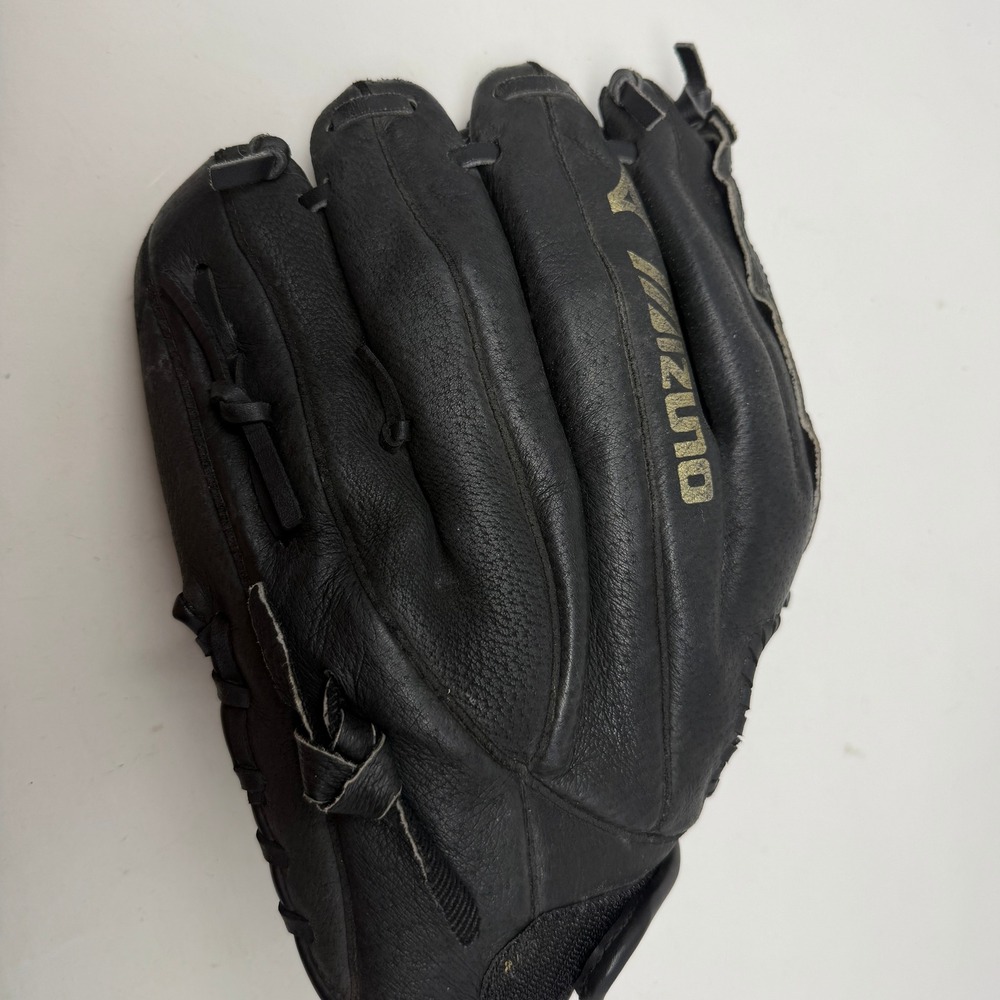 Mizuno Baseball Glove Mens 12 MMX 123P Ballpark Professional Model Black EUC